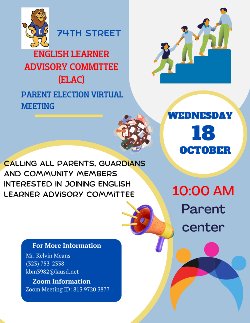 ELAC Election Meeting SP